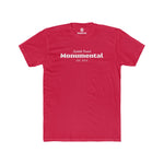 Men's Kentish Brand Monumental Cotton Tee in Red