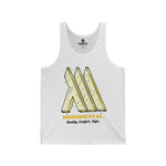 Monumental Drip Black and Yellow Tank Top - Summer Vest