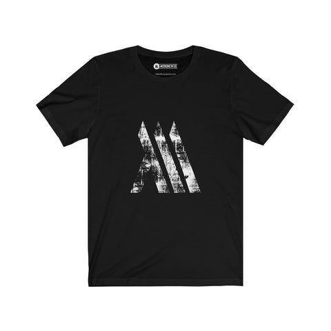 Distressed Monumental T-Shirt in Black