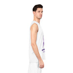 White Monumental Basketball Jersey