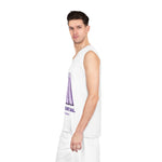 White Monumental Basketball Jersey