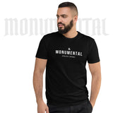 Men's Fitness T-Shirt Fitted Tee in Black