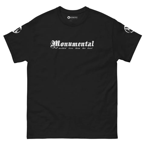 Nothin' Less Heavyweight Tee in Black (Mens)