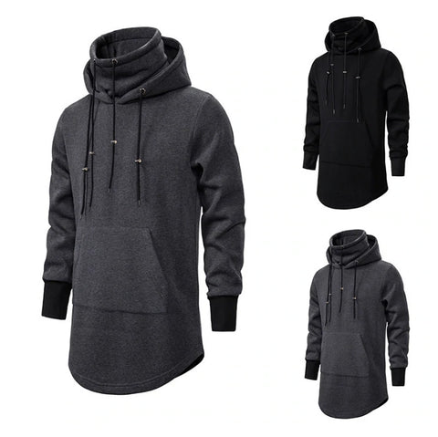 Long Cloak Hoodie (Hooded Turtleneck) | Streetwear