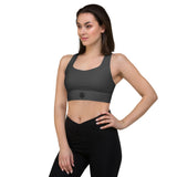 Sports Bra (Compression Fabric) in Dark Grey