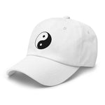 White Yin and Yang Hat