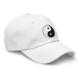 White Yin and Yang Hat