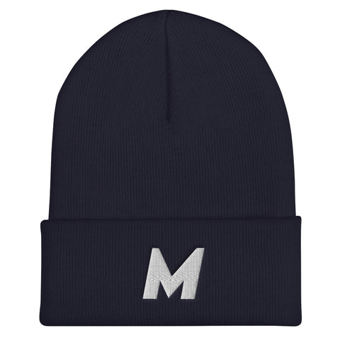 M Beanie (White Logo)