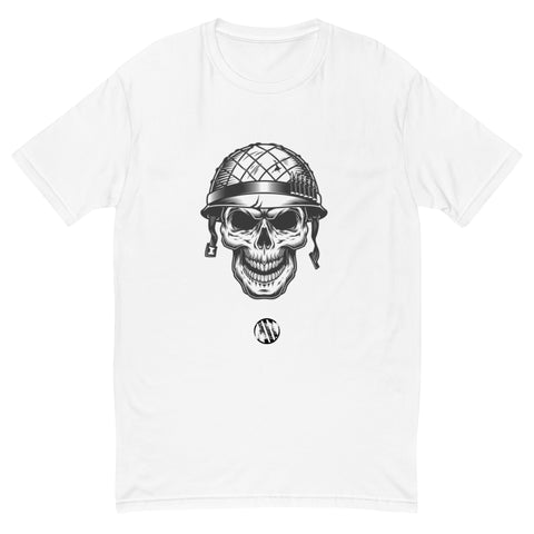 White Skull Soldier Short Sleeve T-shirt