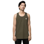 Army Green Monumental Tank Top - Fitness Vest