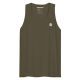 Army Green Monumental Tank Top - Fitness Vest