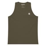 Army Green Monumental Tank Top - Fitness Vest