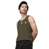 Army Green Monumental Tank Top - Fitness Vest