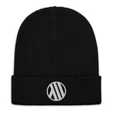 Monumental Recycled Cuffed Beanie in Black