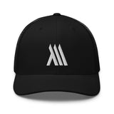 Black Monumental Trucker Cap (6 Panel)