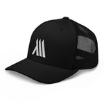 Black Monumental Trucker Cap (6 Panel)