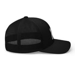 Black Monumental Trucker Cap (6 Panel)