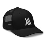 Black Monumental Trucker Cap (6 Panel)