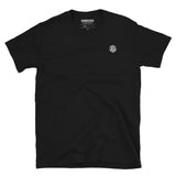 Black Monumental Short Sleeve (Embroidered Circular Logo)