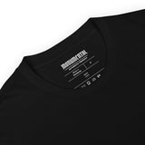 Black Monumental Short Sleeve (Embroidered Circular Logo)