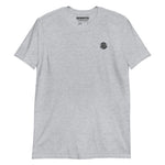 Sports Grey Monumental Short Sleeve (Embroidered Circular Logo)