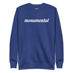 Classic Monumental Sweatshirt in Royal Blue