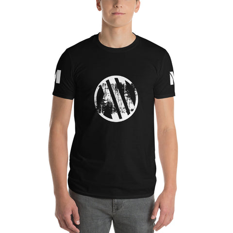 New Grunge Monumental T-Shirt with M on Sleeves