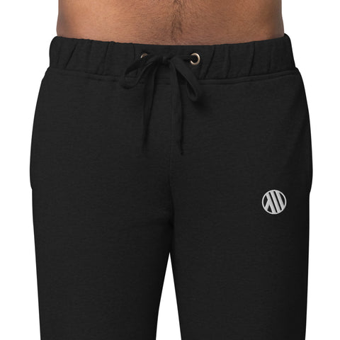 Loose Fit Monumental Joggers (Unisex) in Black