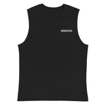 Black Monumental Muscle Shirt (Embroidered Logo)