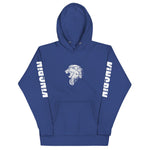 New KiNGPiN Royal Blue Hoodie – Season 2 – White Lion with Sleeves