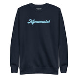 Premium Monumental Sweatshirt in Navy