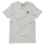 Athletic Heather Monumental T-Shirt (Embroidered Logo)