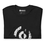 Grunge Target T-Shirt in Black (Unisex)