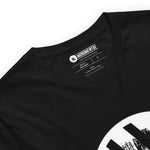 Short-Sleeve Unisex T-Shirt in Black