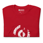 Grunge Target T-Shirt in Red (Unisex)