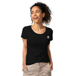 Women’s Organic T-Shirt - Black Monumental Tee - Eco-friendly Clothing