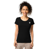 Women’s Organic T-Shirt - Black Monumental Tee - Eco-friendly Clothing